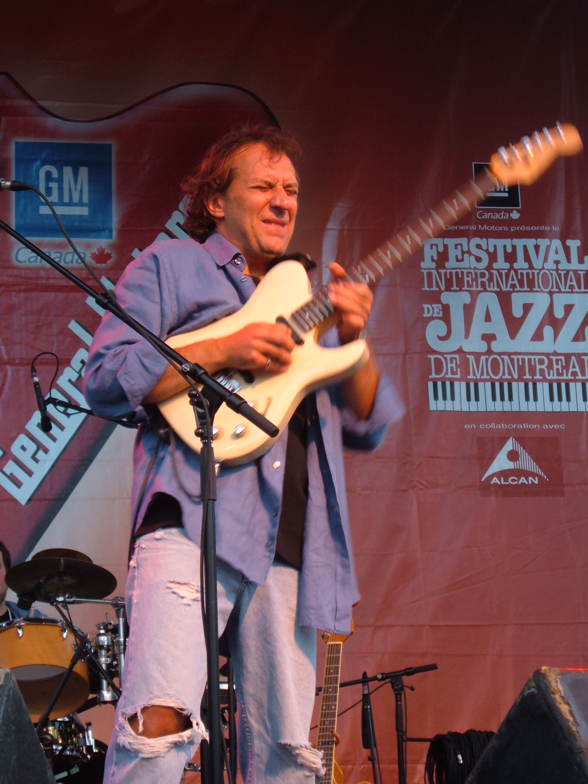 A photo from the Montreal International Jazz Festival.